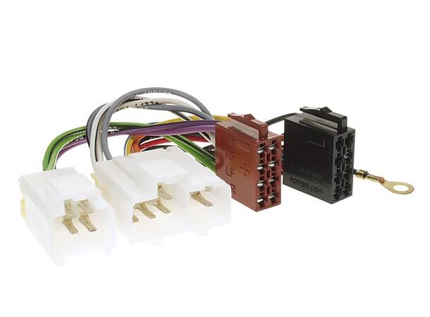 ISO-adapter, Nissan ->00 Kobler strøm / 4 høyttalere 